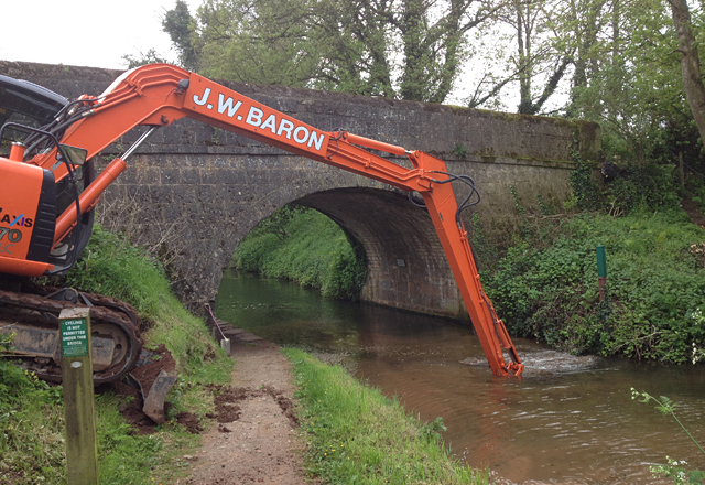 Dredging rivers in Devon and Cornwall