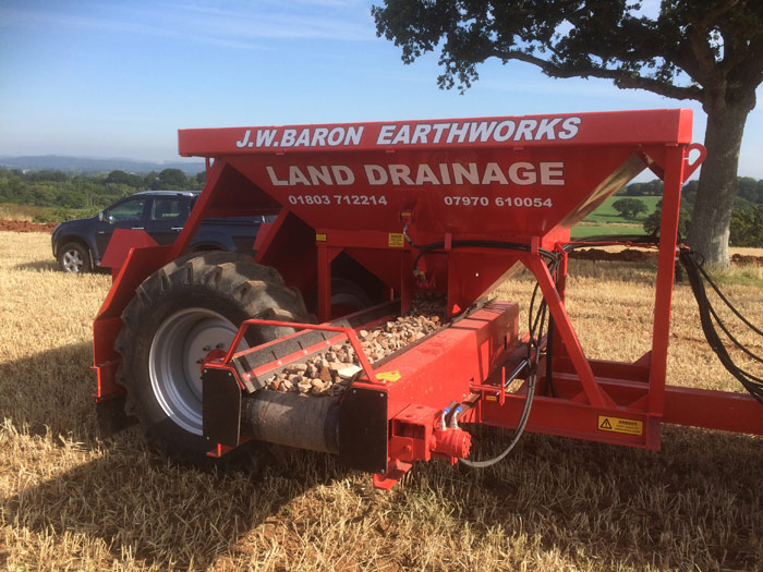 Slurry lagoon construction in Devon