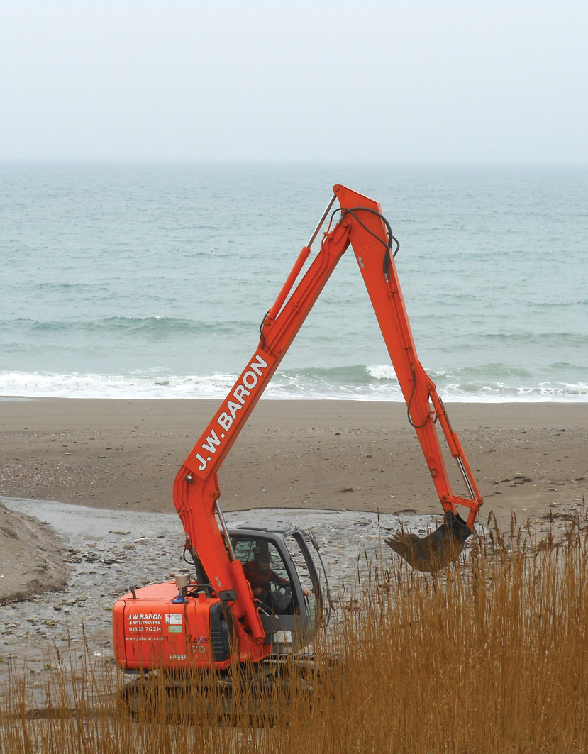 J W Baron Long Reach Excavator