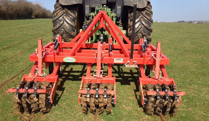 Sward lifting services in Devon